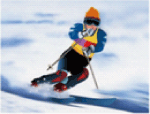 スキー・スノーボード　レンタル　蔵王　山形スワローレンタサービス　スキーヤーの画像